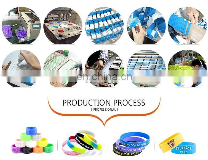 rubber wristband, promotional recycled silicone wristband