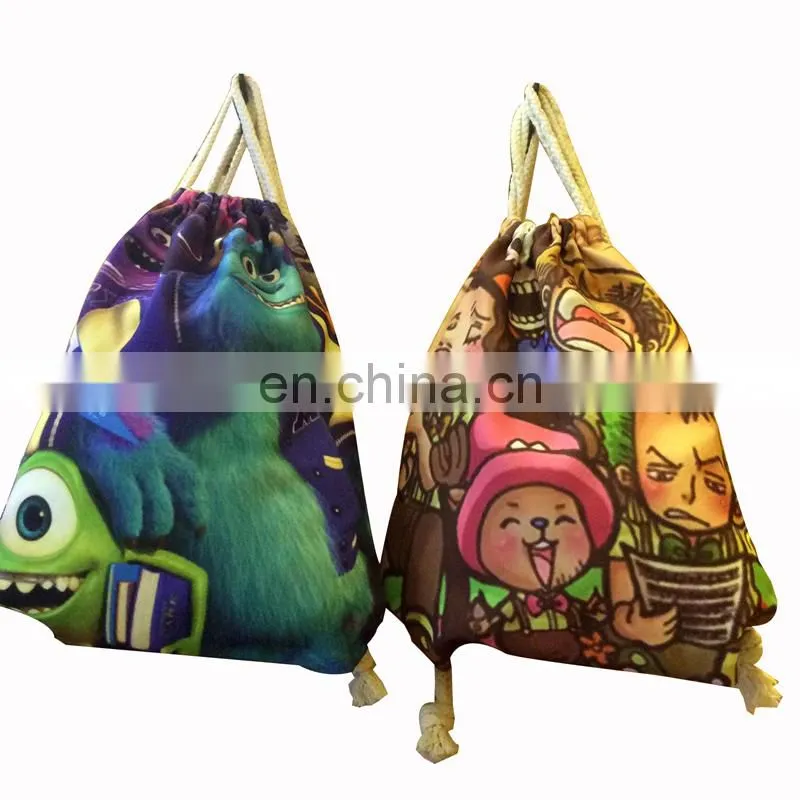 advertisement custom made canvas charger pouch for iphone