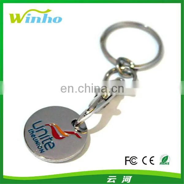 Trolley Token Key Rings with Business Logo
