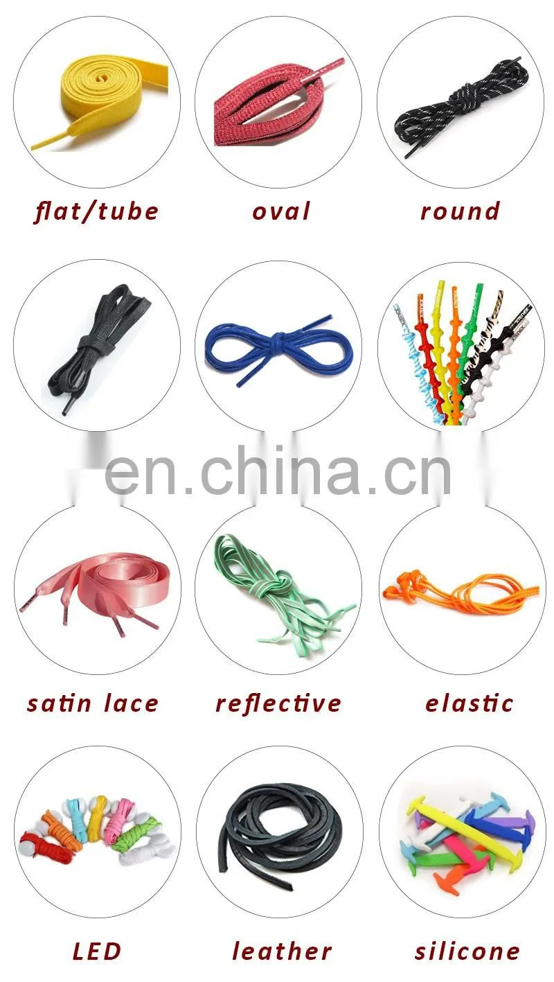 Custom printed Wholesale Sublimation flat shoelaces