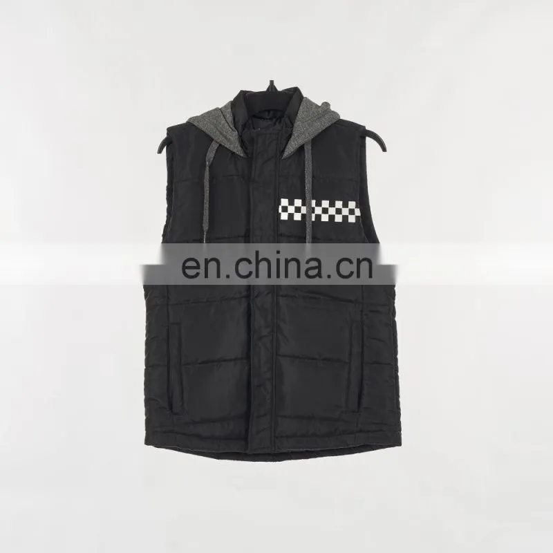 DiZNEW Bulk Wholesales Mens Outdoor puff velvet waistcoat nylon vest