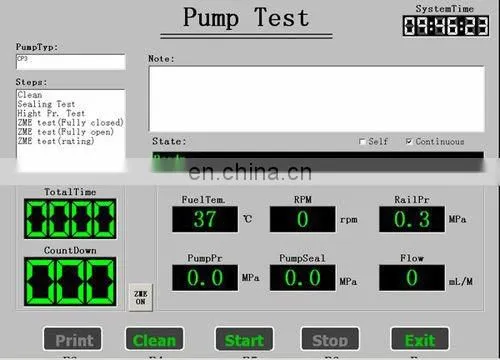 China Common Rail Diesel Pump and Injector Test Bench