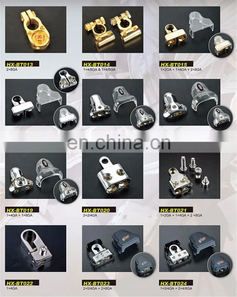 Car Battery terminal with cover