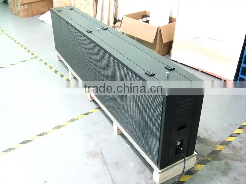Good price LED Display Price led screen outdoor p10 double sided full color from liyi china