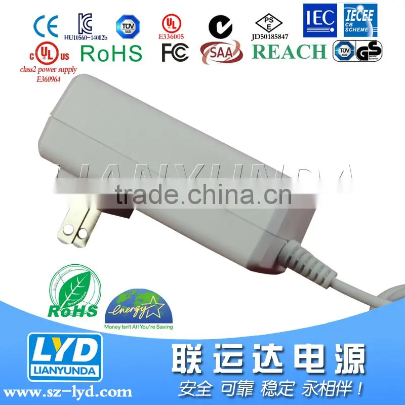 Hot selling 24V 2a CCTV LED Switching Power Supply Adapter with CUL UL FCC PSE GS
