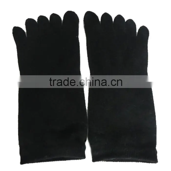 2016 spring new soild knitted five toe socks men