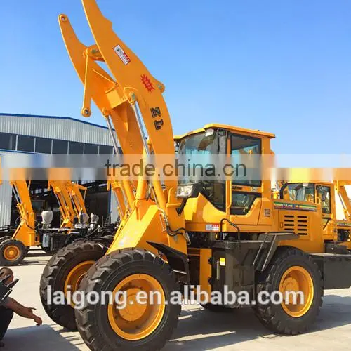 High quality 2.5t small chinese wheel loader ZL25, Engine YT4B2Z-24 Joystick