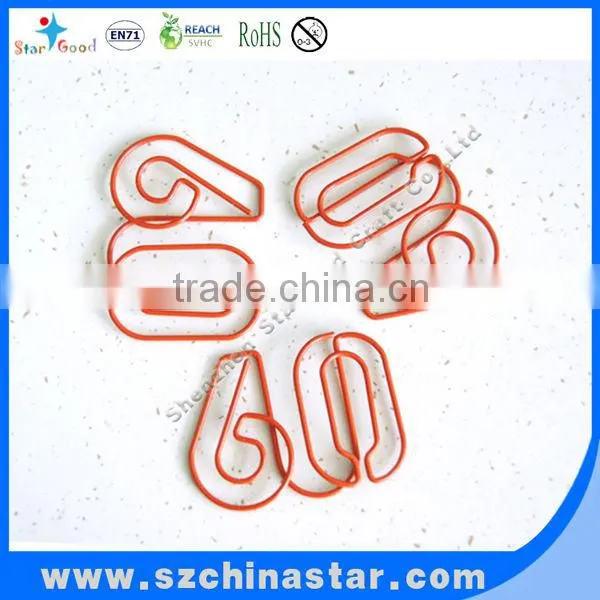 Different sizes shape paper clip without MOQ