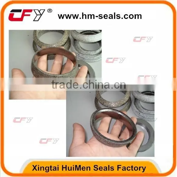 Automobile exhaust pipe gasket/exhaust pipe graphite O-Ring gasket