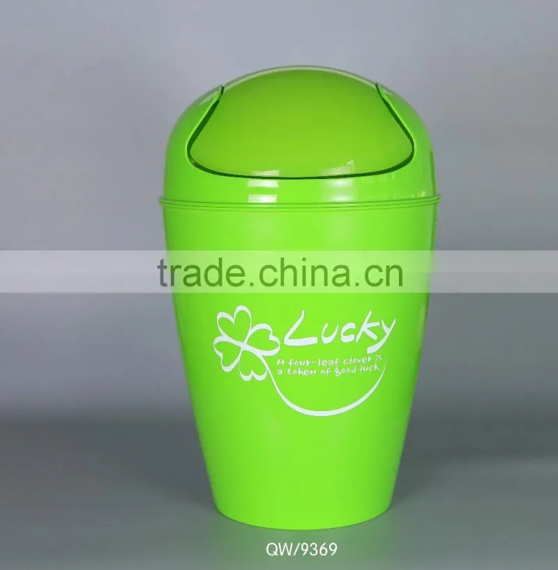 Plastic Mini mushroom Table Trash Can/waste bin