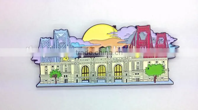 Custom Soft Enamel Metal Badge /Custom Soft Enamel Glitter Baseball Trading Pins Factory
