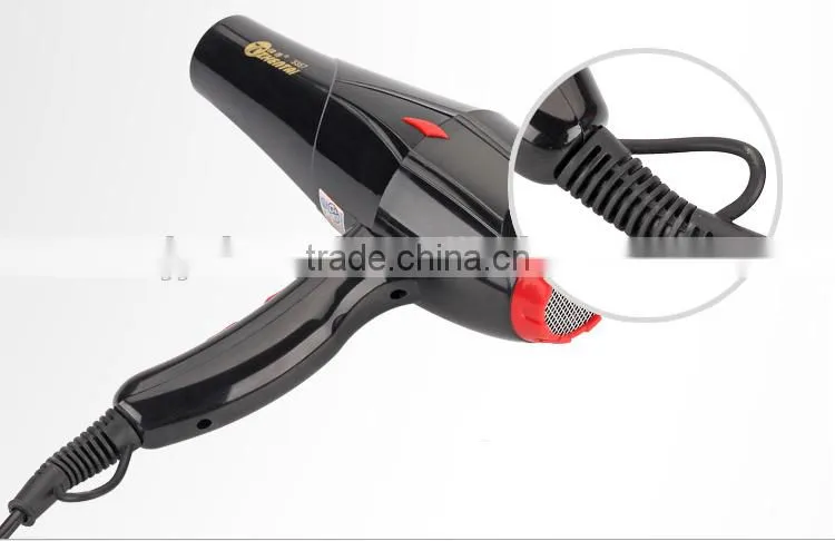 Big Power Hair Dryer Fashion Electric Hair Dryer With Comb