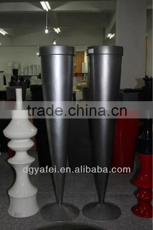 artificial fiberglass flower pots