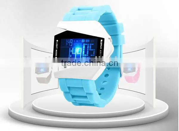 2015 hot selling digital silicone led watches men watch