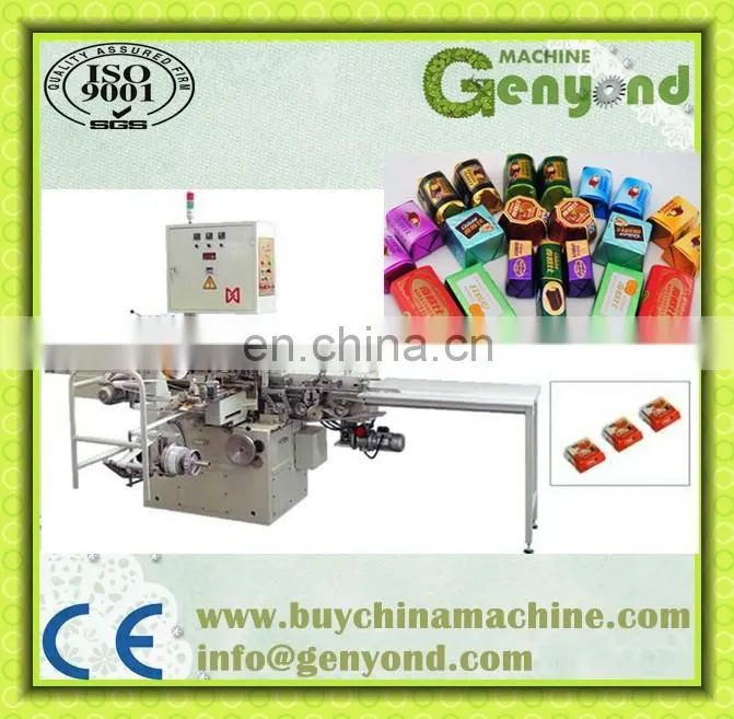 Chocolate Candy Foil Folding Wrapping Machine