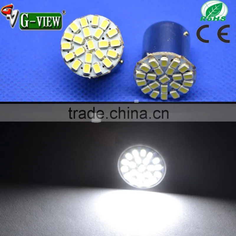 wholesale HOT Sale!! ba15s p21w 1156 22smd 1206 car led turn light bulb