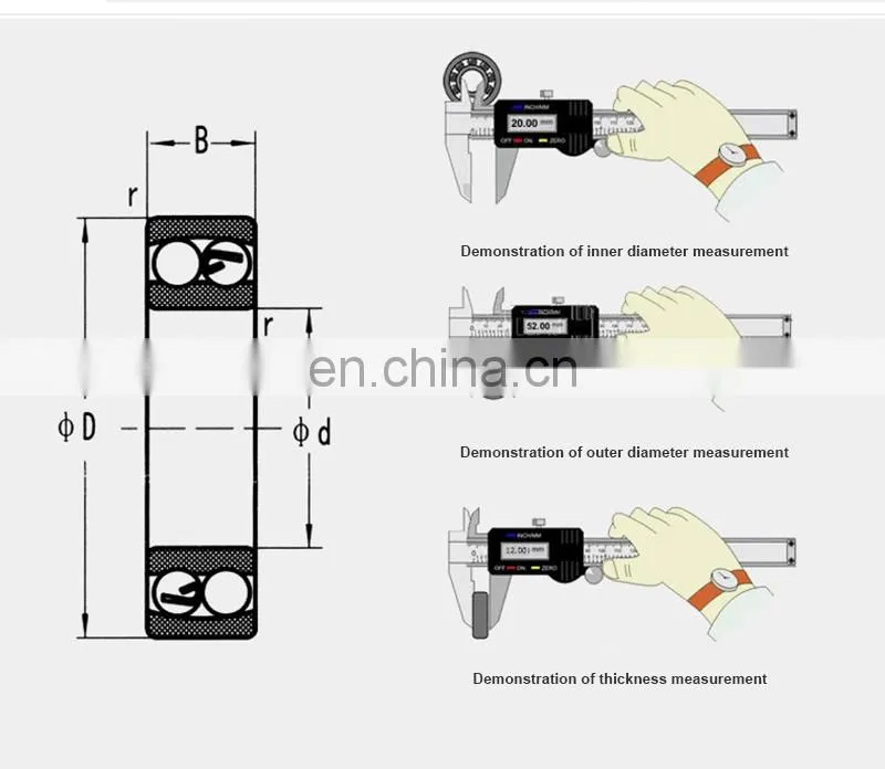 LYHGB Deep Groove ball ceramic 7000 7001 7002 7003 7004 7005 7006 7007 plastic bearing