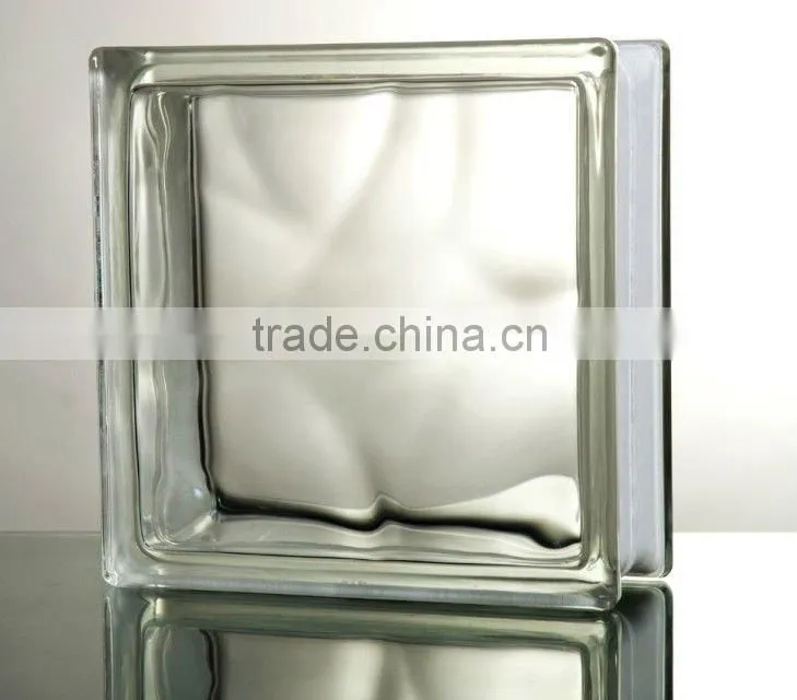 decorative clear glass wall brick