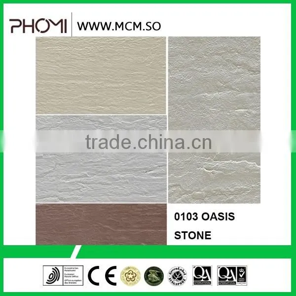 Marble type flexible waterproof antiskid waterproof breathability durability travertine stone