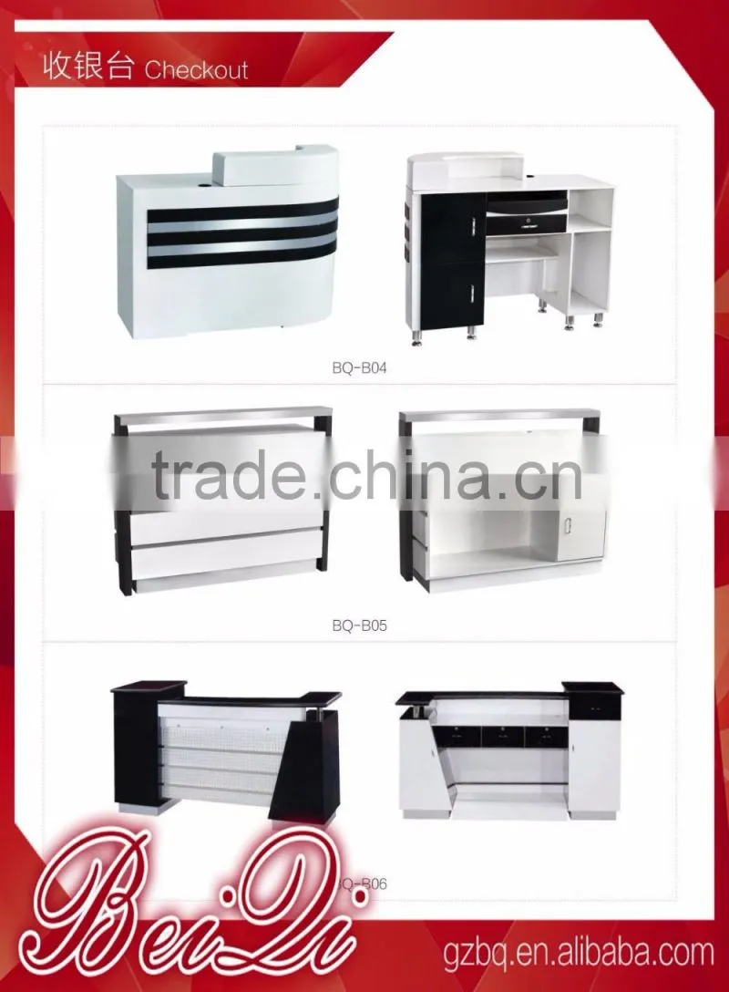 Beiqi Classic Style High Quality Cashier Desk, Checkout Equipment, Used Supermarket Checkout Counter