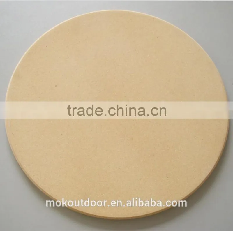 ceramic bbq refractory pizza baking stone pizza plate