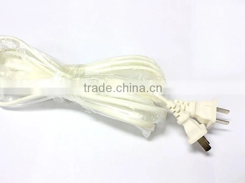 Chian CCC textile braided power cord