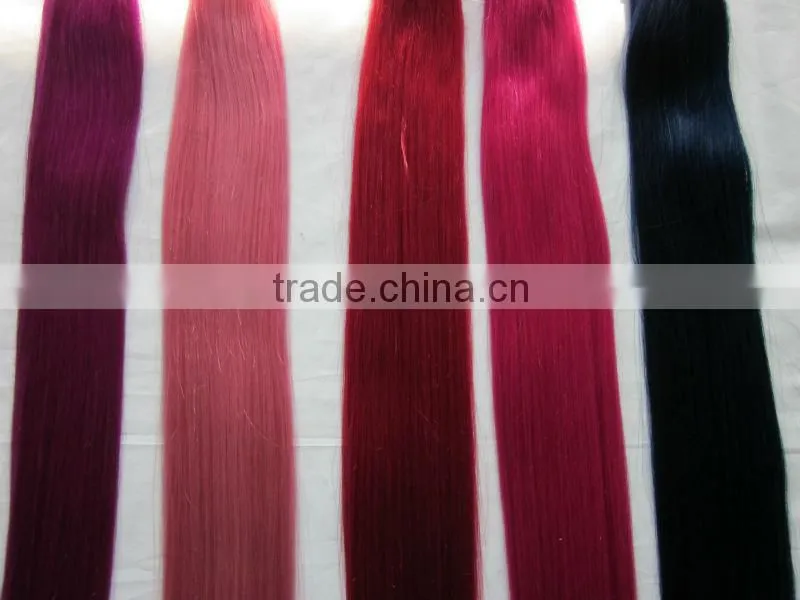 24 inch silky soft remy hair skin weft extensions
