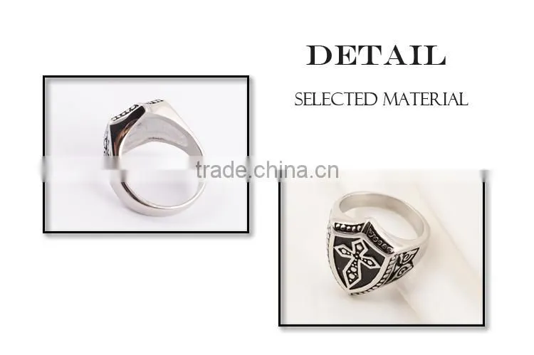 Silver jewelry wholesale alibaba cross ring for men silver rings