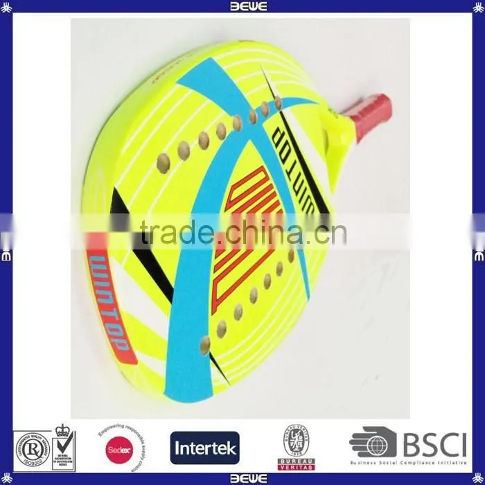 made in china hot sale discount price customized carbon beach tennis racket