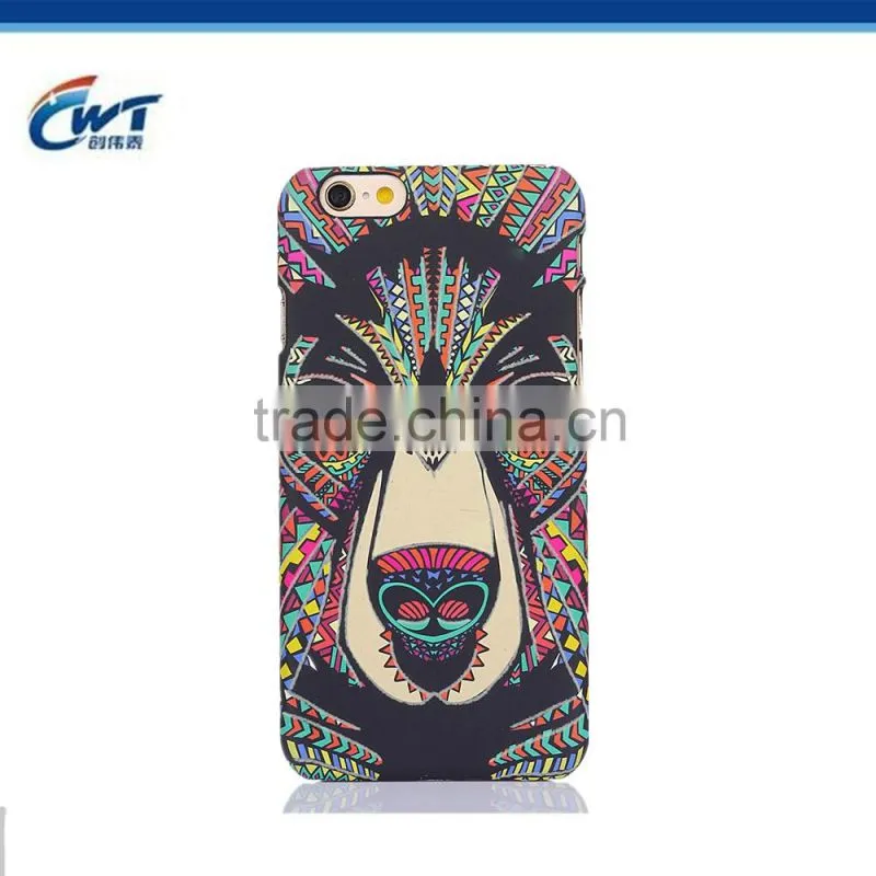 Graphic luminous mobile phone cover 3d for i phone6 plus phone case tpu pc