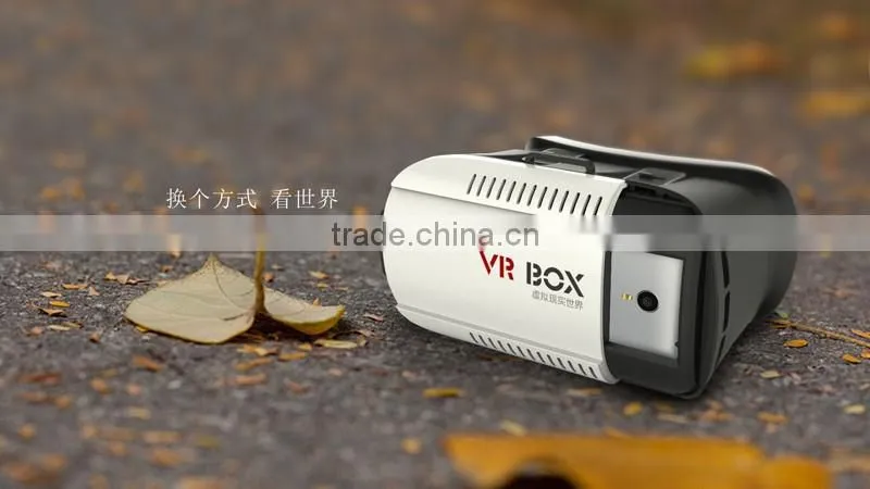 3d glasses virtual reality glass Box for smartphone VR BOX headset with BT remote control