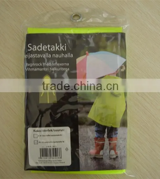 Windbreak Raincoat And Bib Pants Kid Rain suit