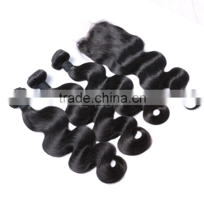 Unprocessed virgin hair no tangle no shedding 5A 6A 7A 8A Brazilian hair body wave hair