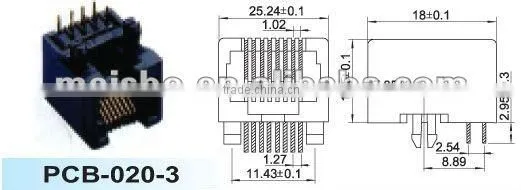 Female tablet pc with rj45 port