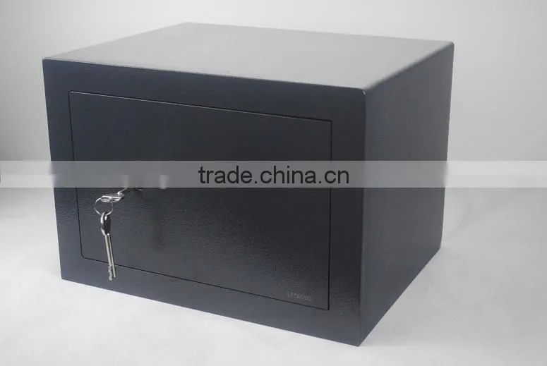 2014 Latest Cheap mechanical two key security safe box