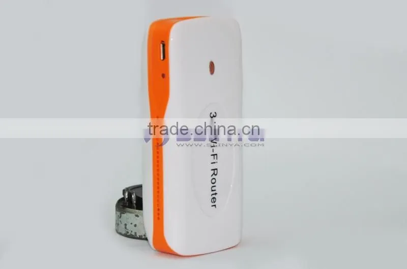 Mini Portable 3G Wireless WIFI Router Power Bank For iPhone iPad