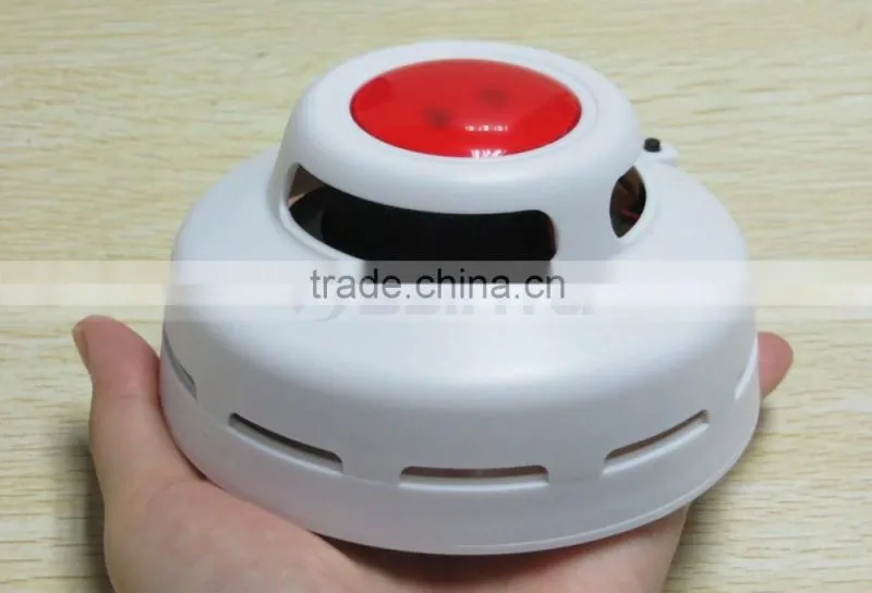 New 9V Battery Red Smoke Alarm Detector