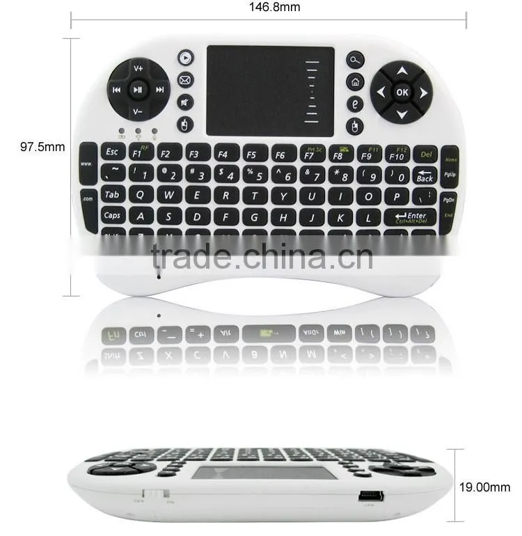 Wireless Keyboard Rii i8 fly Air Mouse Handheld Keyboard for TV BOX PC Laptop