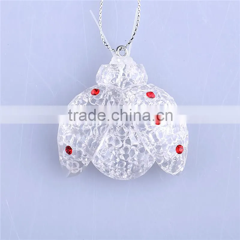 Small Size Ladybug with Opening Wings Ornament 01501013 new style indoor decoration