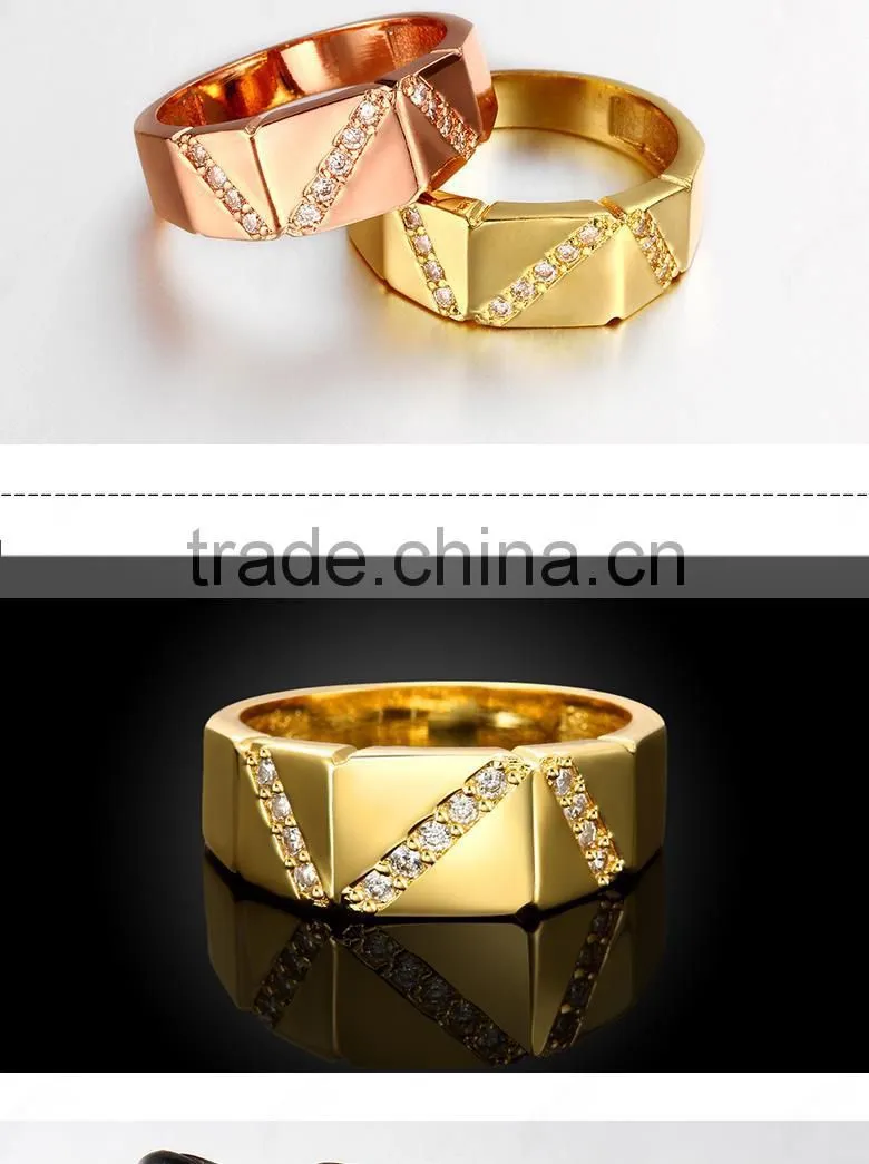 China supplier imitation brass women jewelry accessory ring