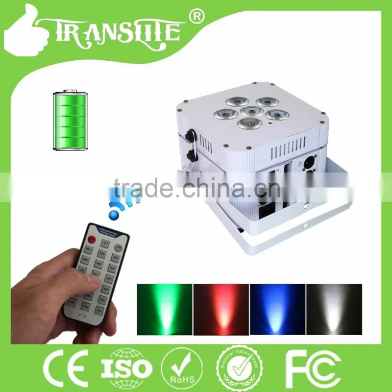 Top 10 products in China IR remote wireless dmx battery powered led par can stage uplight