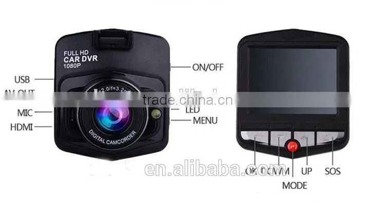 Full HD 1080P 170 Degree Wide Angle Novatek 96650 Car DVR Camera Recorder