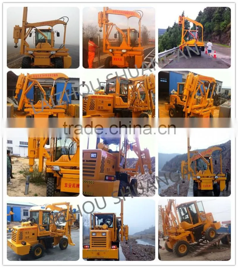 HOT Pile Drilling Machine for Road Construction