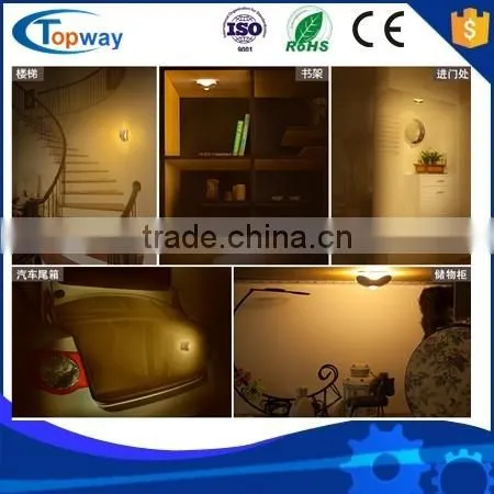 Four Leaf Clover indoor battery operated human body led sensor light