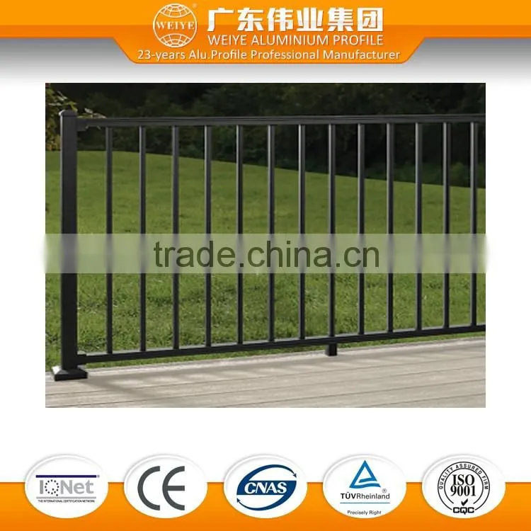 used aluminum railing designs in india