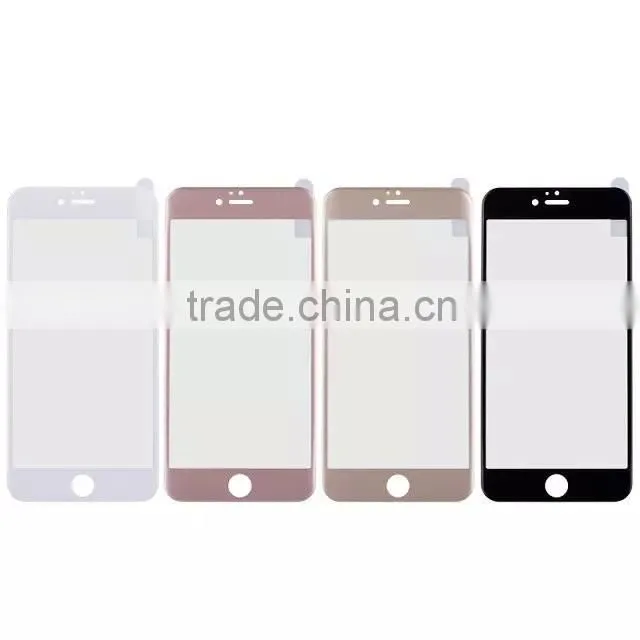 MOMAX 2 in 1 Full Frame Tempered Glass Screen Protector For iPhone 6/6s Clear Screen Protective Film MT-5051