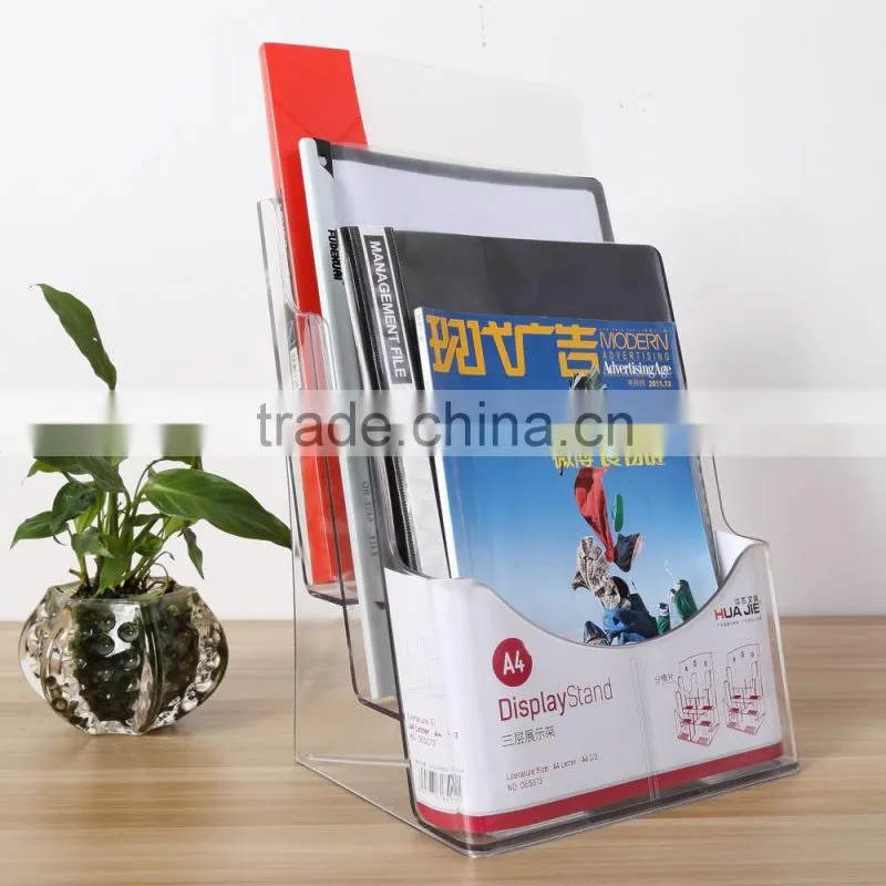 PS Material A4 size brochure holder certificate holder