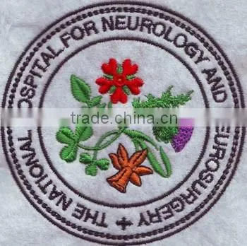 Wholesale factory direct price custom cheap 100% embroidered patch