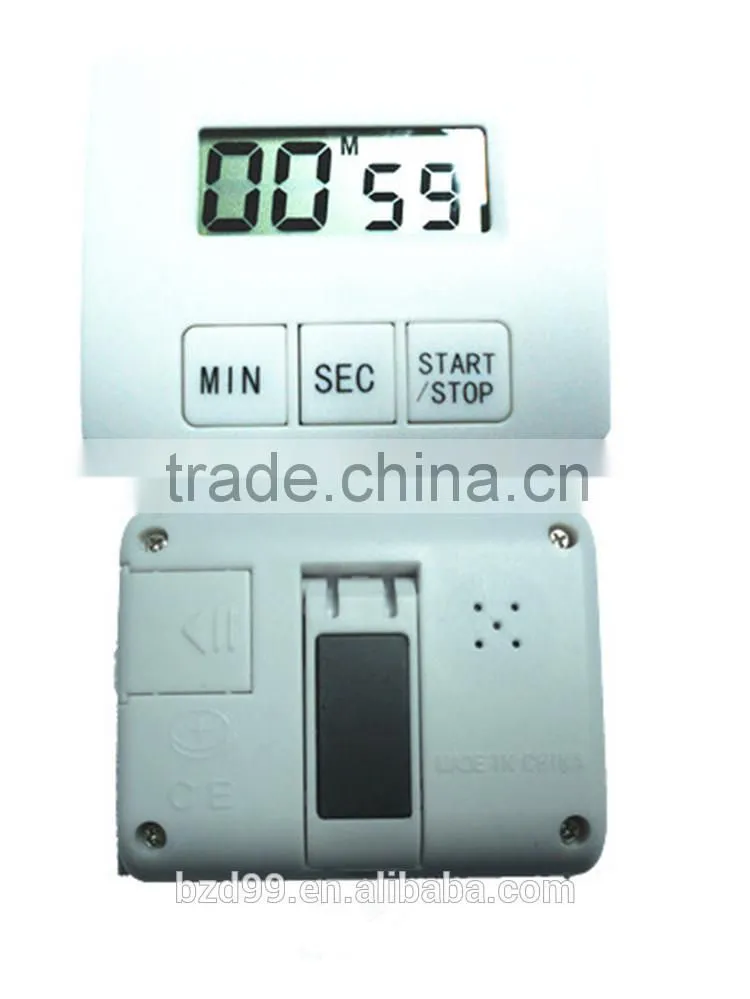 Promotional Standing Magnet Mini Electric Timer Switch / Count Down & Count Up Timer / Customized Timer OEM/ODM Manufacturer