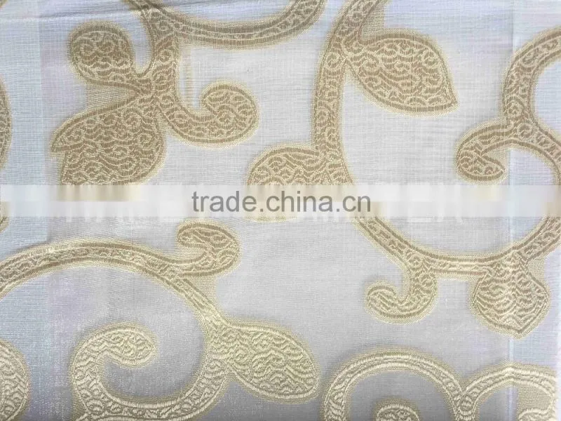 white sheer curtain fabric